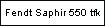 Fendt Saphir 550 tfk