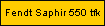 Fendt Saphir 550 tfk